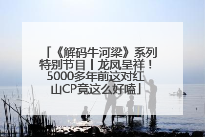 《解码牛河梁》系列特别节目丨龙凤呈祥！5000多年前这对红山CP竟这么好嗑