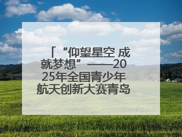“仰望星空 成就梦想”——2025年全国青少年航天创新大赛青岛选拔赛成功举办