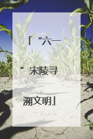 “六一”宋陵寻溯文明
