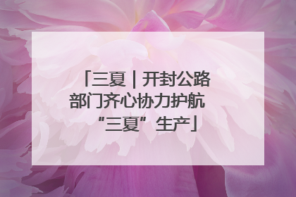 三夏｜开封公路部门齐心协力护航“三夏”生产