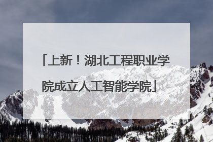 上新！湖北工程职业学院成立人工智能学院