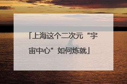 上海这个二次元“宇宙中心”如何炼就