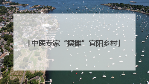 中医专家“摆摊”宜阳乡村