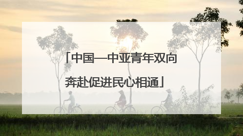 中国—中亚青年双向奔赴促进民心相通