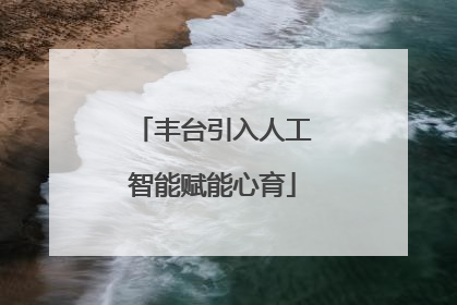 丰台引入人工智能赋能心育