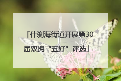 什刹海街道开展第30届双拥“五好”评选