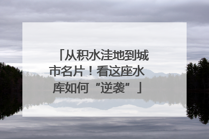 从积水洼地到城市名片！看这座水库如何“逆袭”
