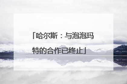 哈尔斯：与泡泡玛特的合作已终止