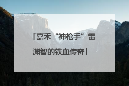 嘉禾“神枪手”雷渊智的铁血传奇