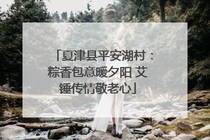 夏津县平安湖村：粽香包意暖夕阳 艾锤传情敬老心