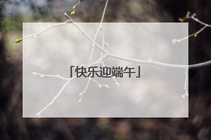 快乐迎端午