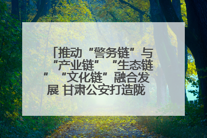推动“警务链”与“产业链”“生态链”“文化链”融合发展 甘肃公安打造陇原旅游警务品牌