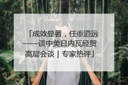 成效显著，任重道远——谈中美日内瓦经贸高层会谈｜专家热评