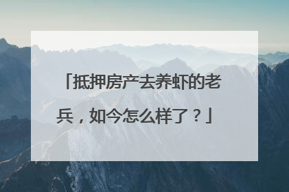 抵押房产去养虾的老兵，如今怎么样了？