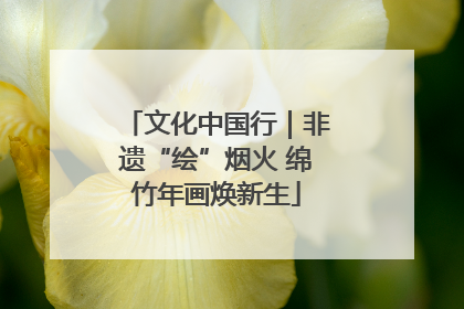 文化中国行｜非遗“绘”烟火 绵竹年画焕新生