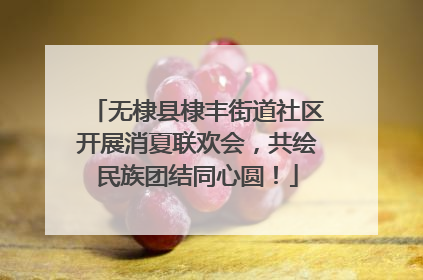无棣县棣丰街道社区开展消夏联欢会，共绘民族团结同心圆！