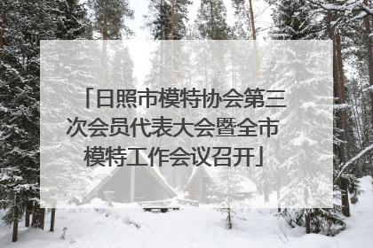 日照市模特协会第三次会员代表大会暨全市模特工作会议召开