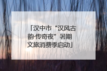 汉中市“汉风古韵·传奇夜”暑期文旅消费季启动