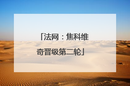 法网：焦科维奇晋级第二轮