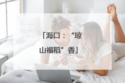 海口：“琼山福稻”香