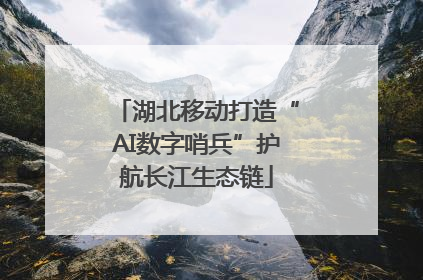 湖北移动打造“AI数字哨兵”护航长江生态链