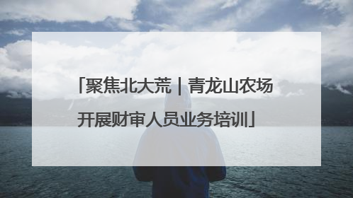 聚焦北大荒｜青龙山农场开展财审人员业务培训