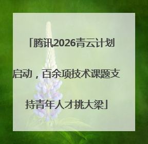 腾讯2026青云计划启动，百余项技术课题支持青年人才挑大梁