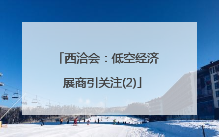 西洽会：低空经济展商引关注(2)