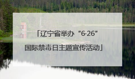 辽宁省举办“6·26”国际禁毒日主题宣传活动
