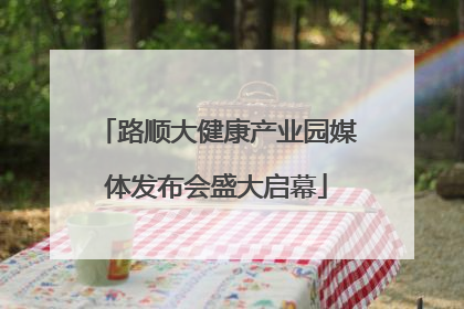 路顺大健康产业园媒体发布会盛大启幕