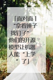 面对面丨“拿着锤子找钉子” 他们的开源模型让机器人能“上学”了