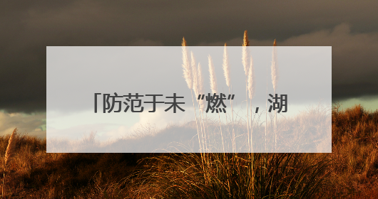 防范于未“燃”，湖北谷城警消联合开展消防安全宣传活动