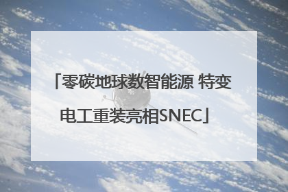 零碳地球数智能源 特变电工重装亮相SNEC