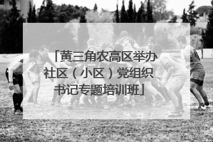 黄三角农高区举办社区（小区）党组织书记专题培训班