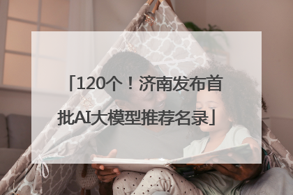 120个！济南发布首批AI大模型推荐名录